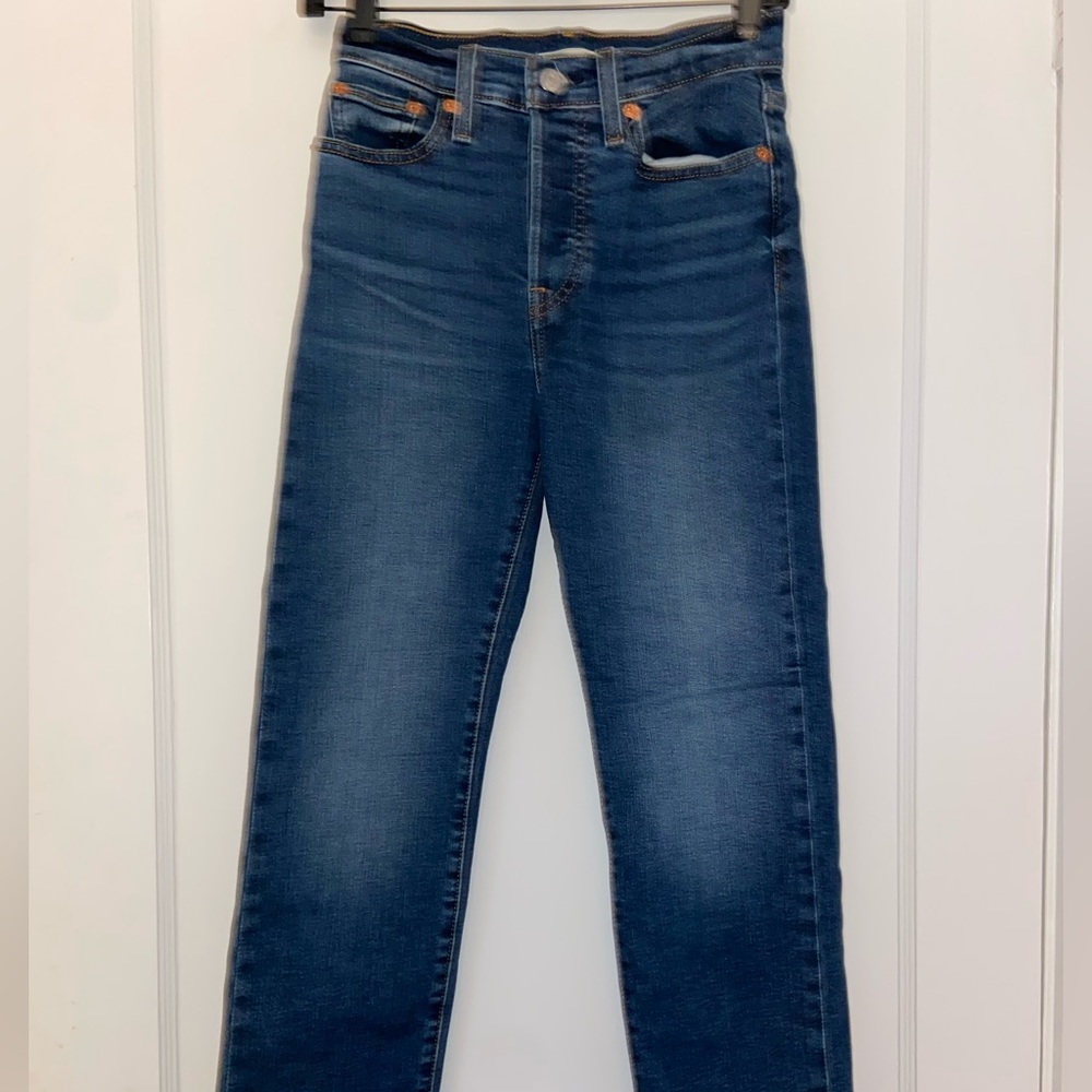 Levi's “Wedgie Straight” Jeans